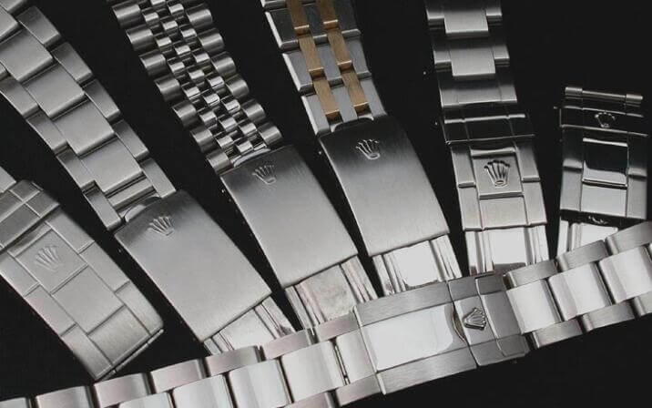 different types of rolex bands